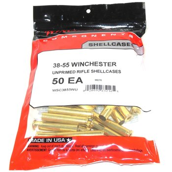 Winchester 38-55 Winchester Unprimed Brass, bag of 50