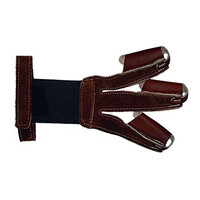 3 Finger Suede Leather Archery Glove