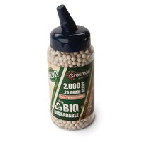 Air Soft Game Face Match Grade .20g Precision BBs, 2,000 count