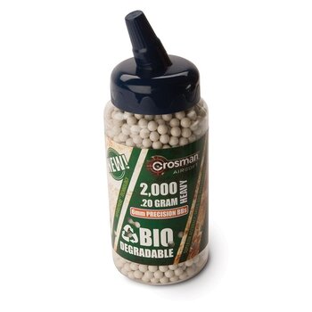 Crosman Air Soft Game Face Match Grade .20g Precision BBs, 2,000 count