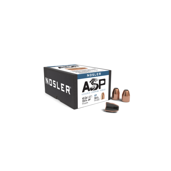 NOSLER ASP Assured Stopping Power 250 Count