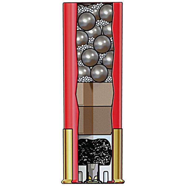Winchester Super X #4 Buckshot 12 gauge 2 3/4" 1325 FPS 27 Pellets Winchester, 5 Rounds