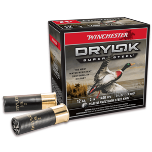 Winchester 12 Gauge Super X 2 3/4", 1300 FPS, 1 1/4 oz, #4 Drylok Super Steel Shot