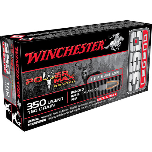 Winchester 350 Legend 160gr Power Max Bonded Winchester