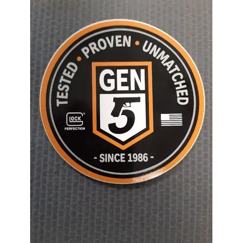 Glock Gen 5 Tested Sticker