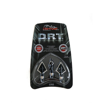 DirtNap D.R.T. 1 13/16" 100gr / 125gr 4 Blade DirtNap Broadheads, 3 qty