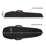 Allen 54" Shotgun Case Durango, Black, Allen