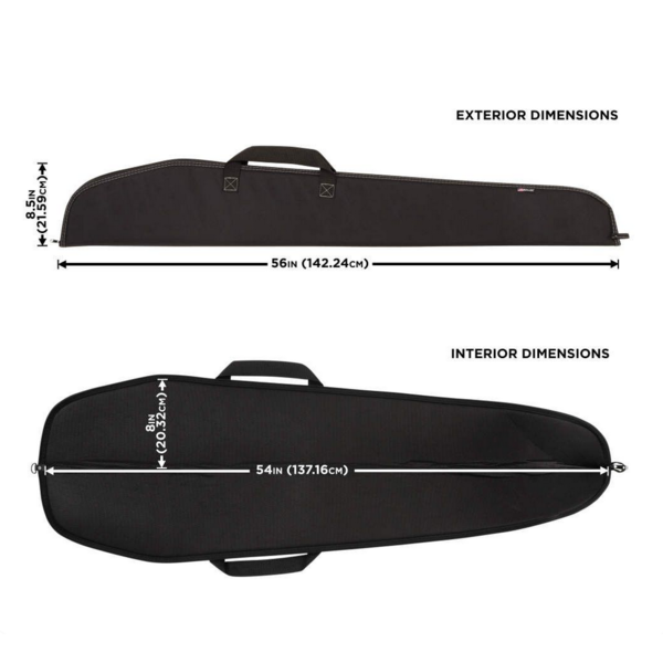 Allen 54" Shotgun Case Durango, Black, Allen