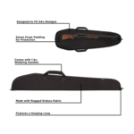 Allen 54" Shotgun Case Durango, Black, Allen