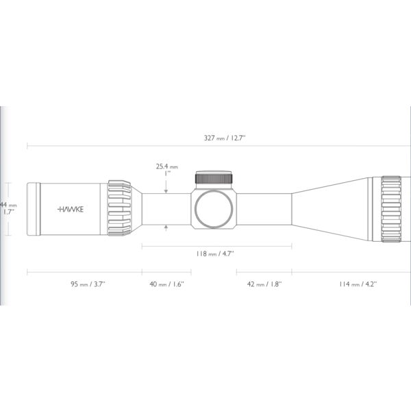 Hawke Airmax 4-12x40 AO AMX