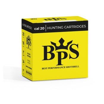 BPS Best Performance Shotshell 20 ga 3" Magnum #4 1 1/8oz (34gr) 25 Rounds