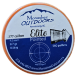 Angler's Distribution .177 Pointed Pellets 500 Elite