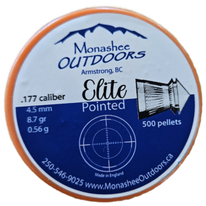 Angler's Distribution .177 Pointed Pellets 500 Elite