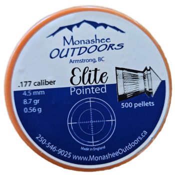 Angler's Distribution .177 Pointed Pellets 500 Elite