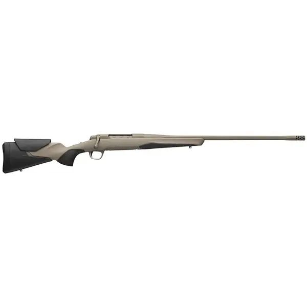 Browning X-Bolt 2 Speed 6.5 CM 22" 1 in 8" FDE Cerakote Muzzle Brake