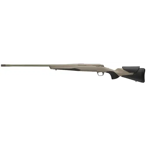 Browning X-Bolt 2 Speed 6.5 CM 22" 1 in 8" FDE Cerakote Muzzle Brake