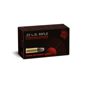 GECO 22 LR Rifle 40 gr LRN 1083 FPS Brick of 500 Rounds (10 boxes of 50 Rounds)