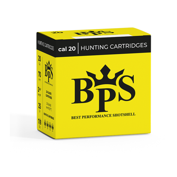 BPS Best Performance Shotshell 20ga 2 3/4" #6 7/8oz (25gr) 25 Rounds