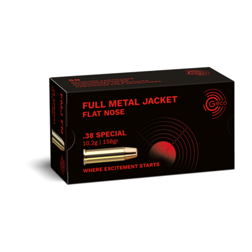 GECO Full Metal Jacket Handgun Ammunition