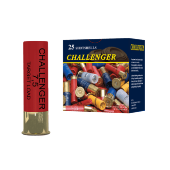 Challenger 28 Gauge 2 3/4" Challenger Target Loads 3/4 oz. #8 1330fps 25 Rds