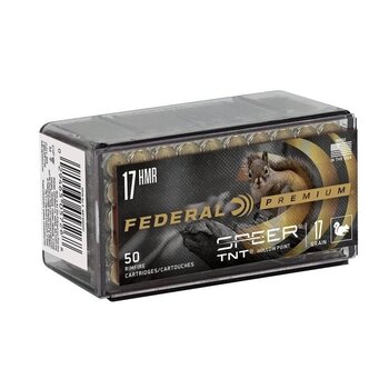 Federal Ammunition 17 HMR Federal 17 Gr TNT HP 50 rounds
