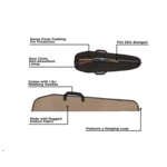 Allen 52" Shotgun Case Durango Random Earth Tones Tan / Green