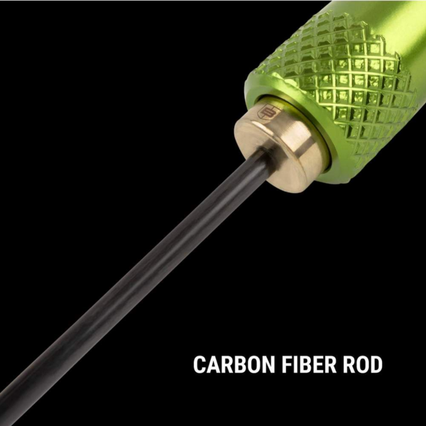 BCT Breakthrough Clean Technologies Carbon Fiber Cleaning Rod with Rotating Handle, 4mm, 36", .17 cal to .22 cal