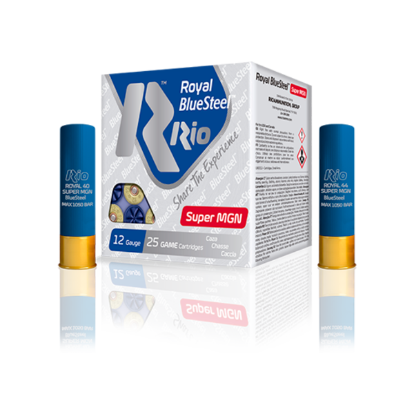 Rio Ammunition Rio BlueSteel #3, 12g, 3-1/2", 1-3/8oz, 1550 fps