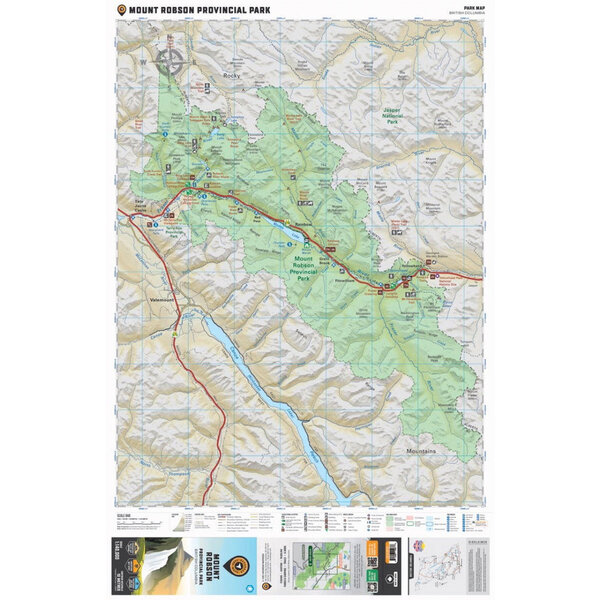 Back Road Map Books BRMB Waterproof Adventure Topographic Map