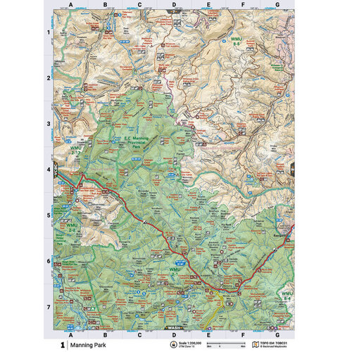 Back Road Map Books Waterproof Adventure Topographic Map