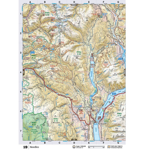 Back Road Map Books Waterproof Adventure Topographic Map