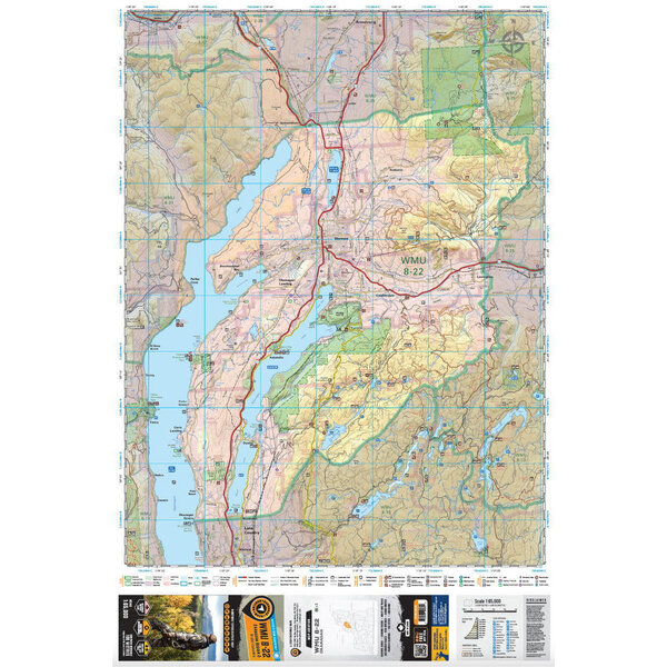 Back Road Map Books Hunting Topographic Map