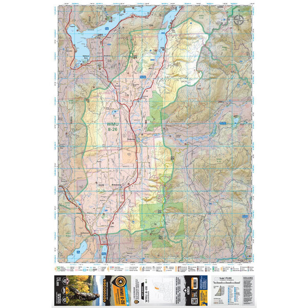Back Road Map Books Hunting Topographic Map