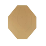 IPSC IPSC Carboard Target Tan & White