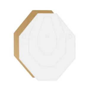 IPSC IPSC Carboard Target Tan & White