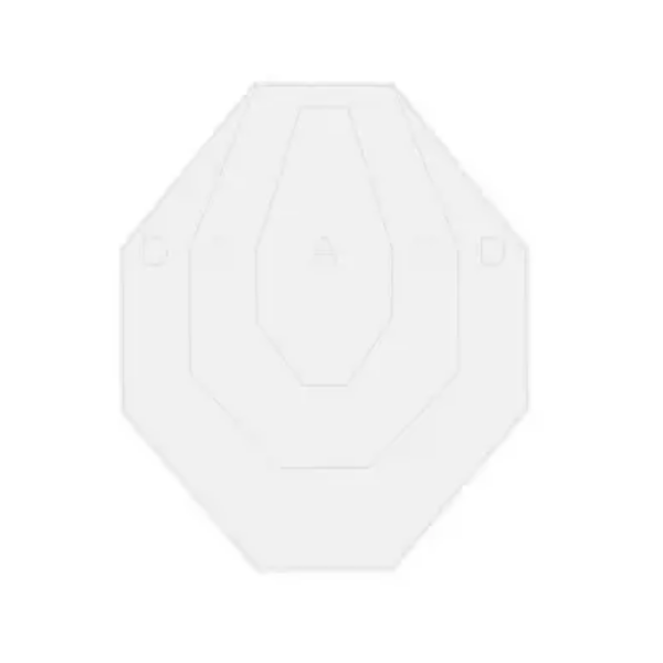 IPSC IPSC Carboard Target Tan & White