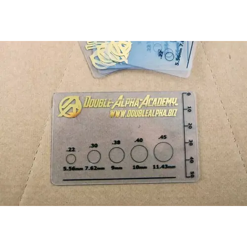 DAA Double Alpha Academy IPSC Scoring Overlay Gauge