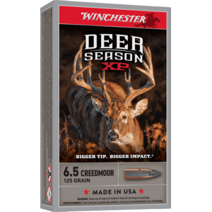 Winchester 6.5 Creedmoor 125gr Deer Season XP 20 Rounds