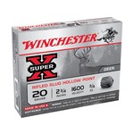 Winchester 20 ga 3/4 oz Rifled Slug Hollow Point 2 3/4" 1600 FPS Super X Winchester, 5 shells