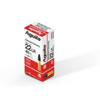 AGUILA 22LR 40gr 1130 FPS Super Extra Lead Solid Point 50 Rounds