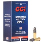 CCI Target 22 LR 40gr 1070 fps Standard Velocity Lead Round Nose 50 Rounds