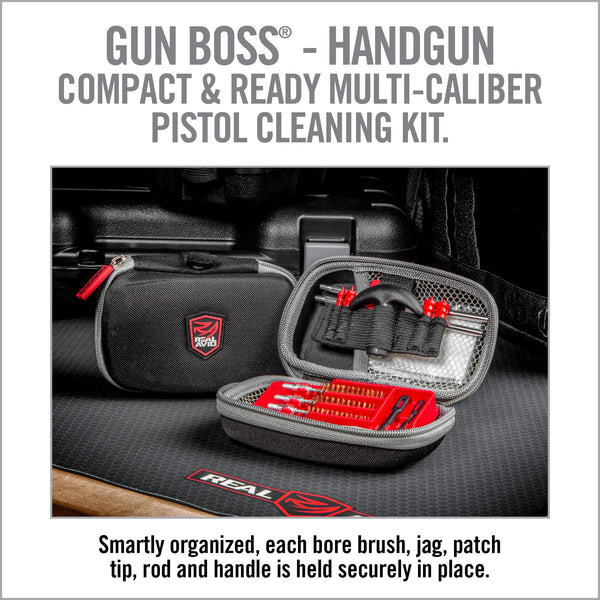 Real Avid Handgun Tactical Cleaning Kit Gun Boss