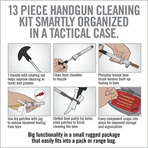 Real Avid Handgun Tactical Cleaning Kit Gun Boss Real Avid Handgun Tactical Cleaning Kit Gun Boss