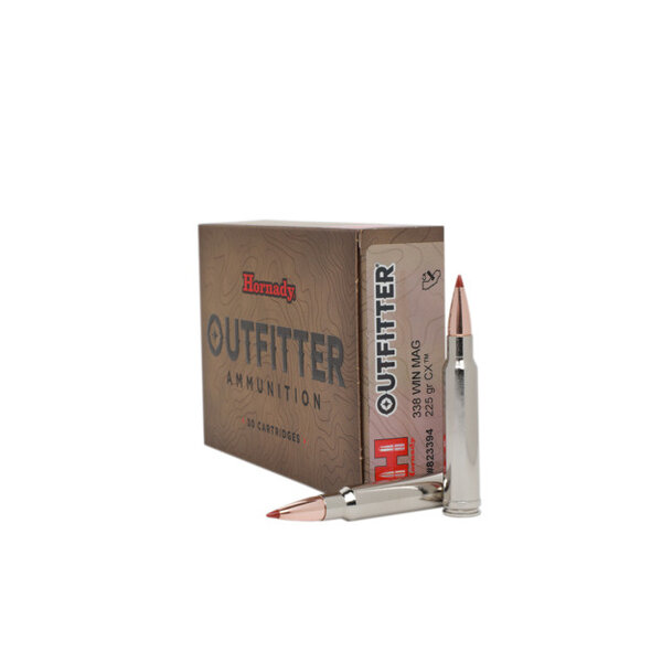 Hornady Outfitter Ammunition CX Copper Alloy Bullets, 20 Rounds