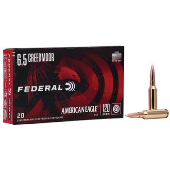 Federal Ammunition 6.5 Creedmoor 120gr OTM, American Eagle