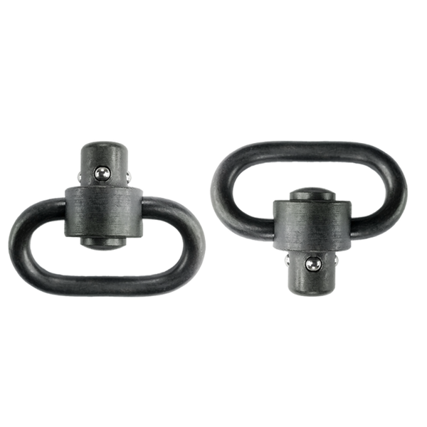 Grovtec Push Button Swivel Heavy Duty Single 1.25" Loop
