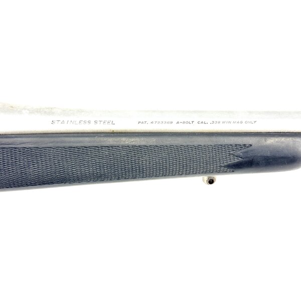 Browning A-Bolt 338 Win Mag Stainless Stalker, Very Good Condition