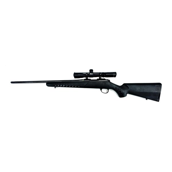 SAKO QUAD 4 Rimfire Barrel & Burris Scope Combo 22LR, 17 Mach2, 17 HMR, 22WMR with Aluminum Case, Excellent Condition