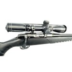 SAKO QUAD 4 Rimfire Barrel & Burris Scope Combo 22LR, 17 Mach2, 17 HMR, 22WMR with Aluminum Case, Excellent Condition