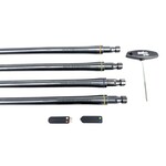 SAKO QUAD 4 Rimfire Barrel & Burris Scope Combo 22LR, 17 Mach2, 17 HMR, 22WMR with Aluminum Case, Excellent Condition